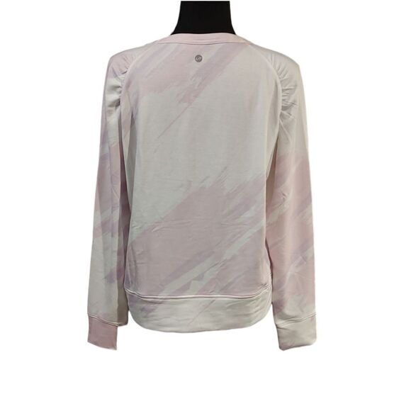 UniPro Long Sleeve Pink Tie Dye Workout Top Medium - Picture 3 of 5